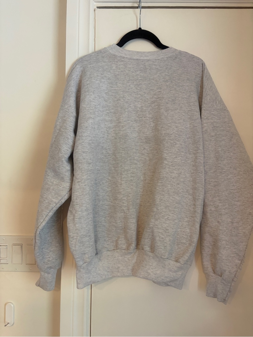 Vintage Hanes Light Gray Crewneck Sweatshirt with Spitfire Graphic - Picture 5 of 10